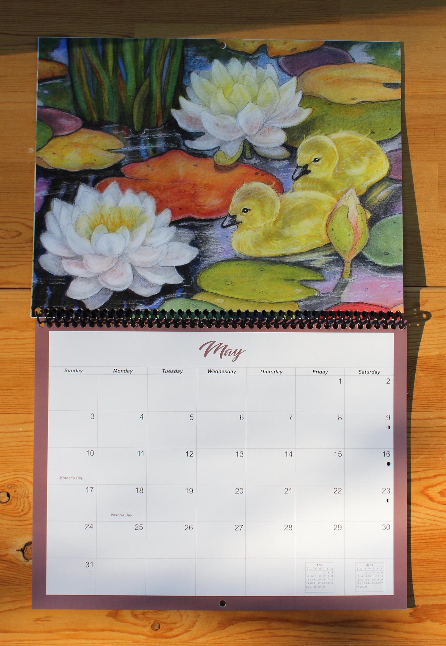 2026 Nature-Inspired Wall Calendar | Woodland Creatures | 8.5 x 11 Spiral-Bound | Made in Canada | Perfect Gift for Nature Lovers