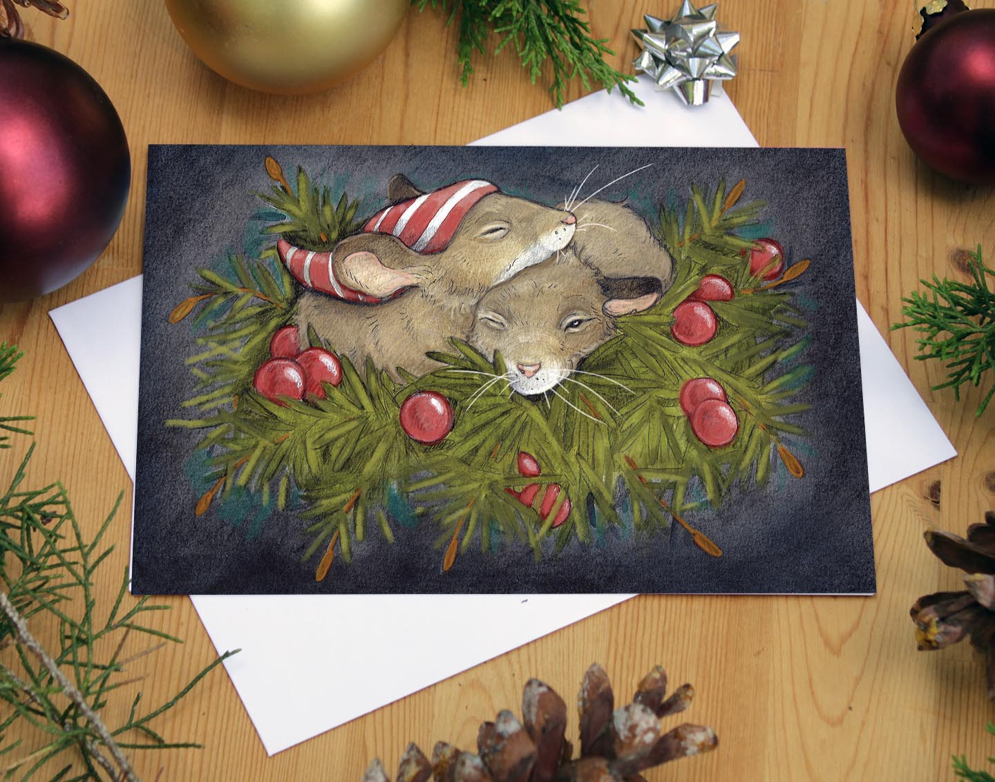 Not A Creature was Stirring - Greeting Card