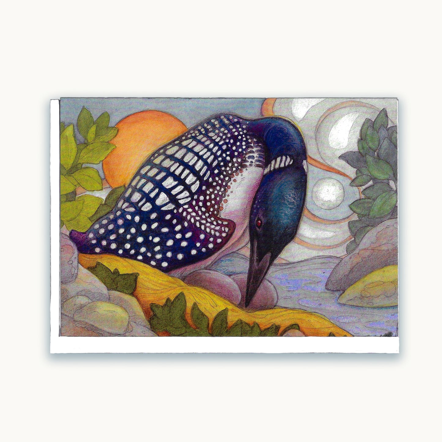 Beneath the Sun and the Moon- Greeting Card