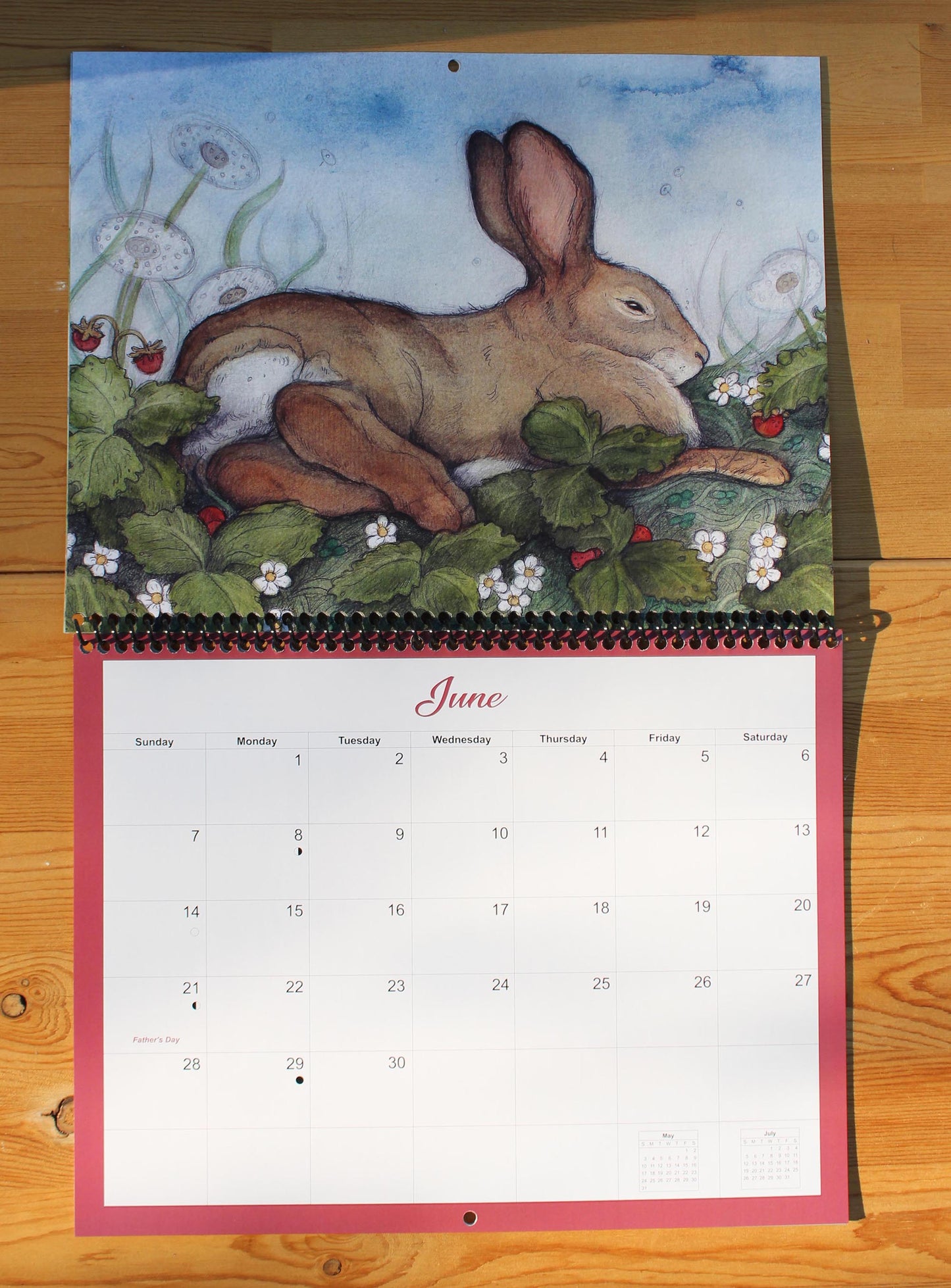 2026 Nature-Inspired Wall Calendar | Woodland Creatures | 8.5 x 11 Spiral-Bound | Made in Canada | Perfect Gift for Nature Lovers