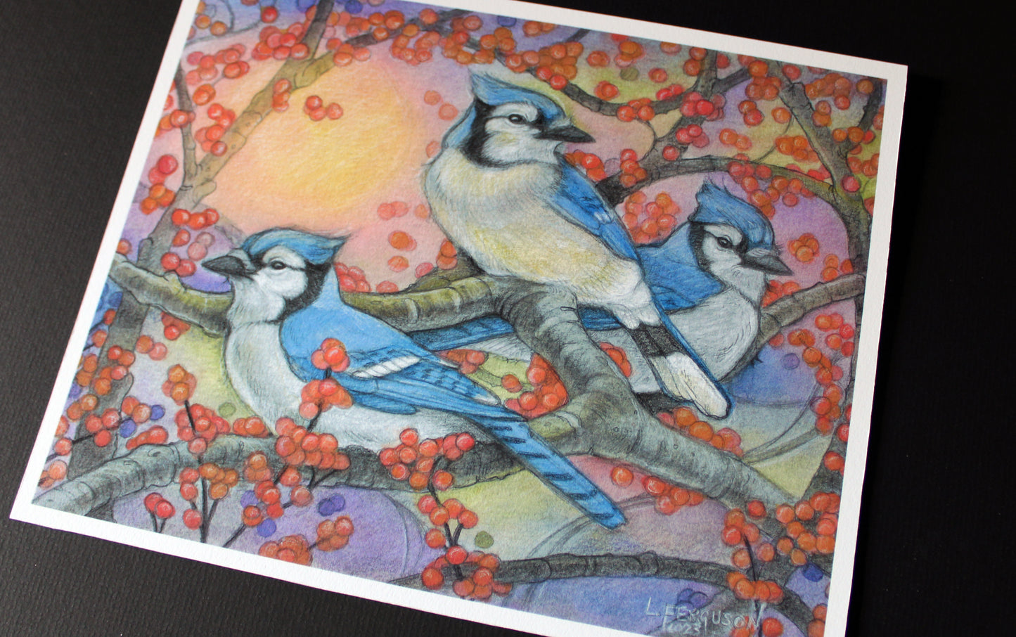 Sunshine and Berries- Print