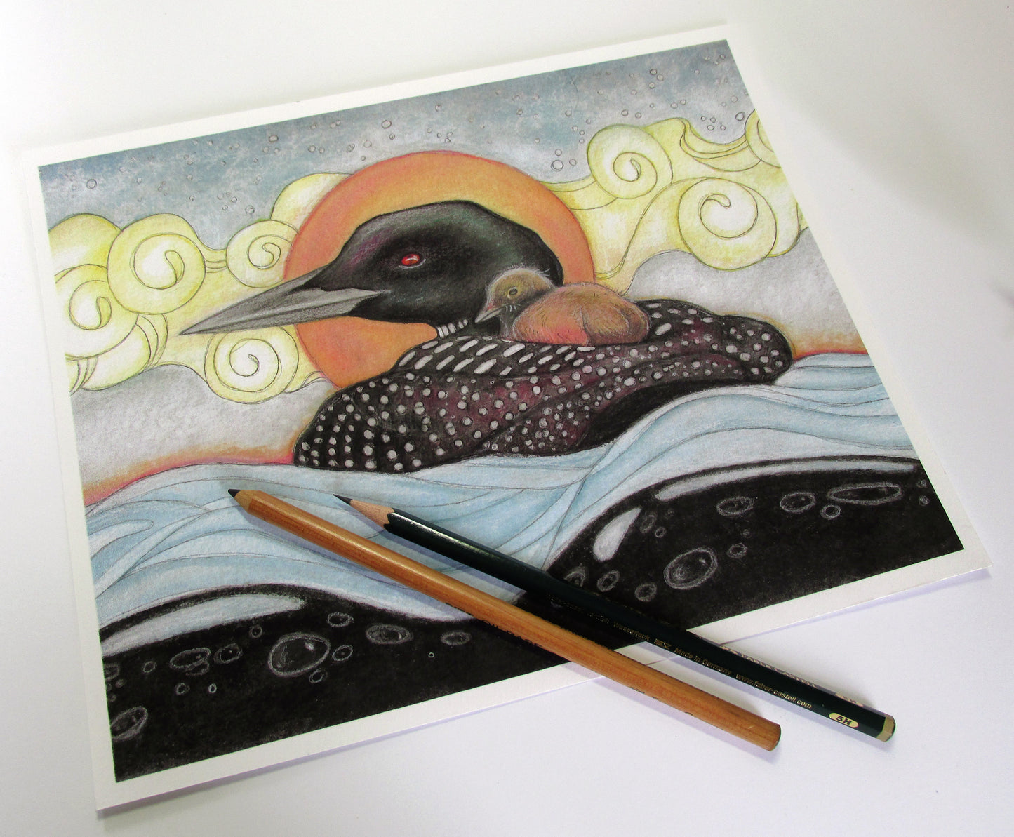 Morning Loon - Print