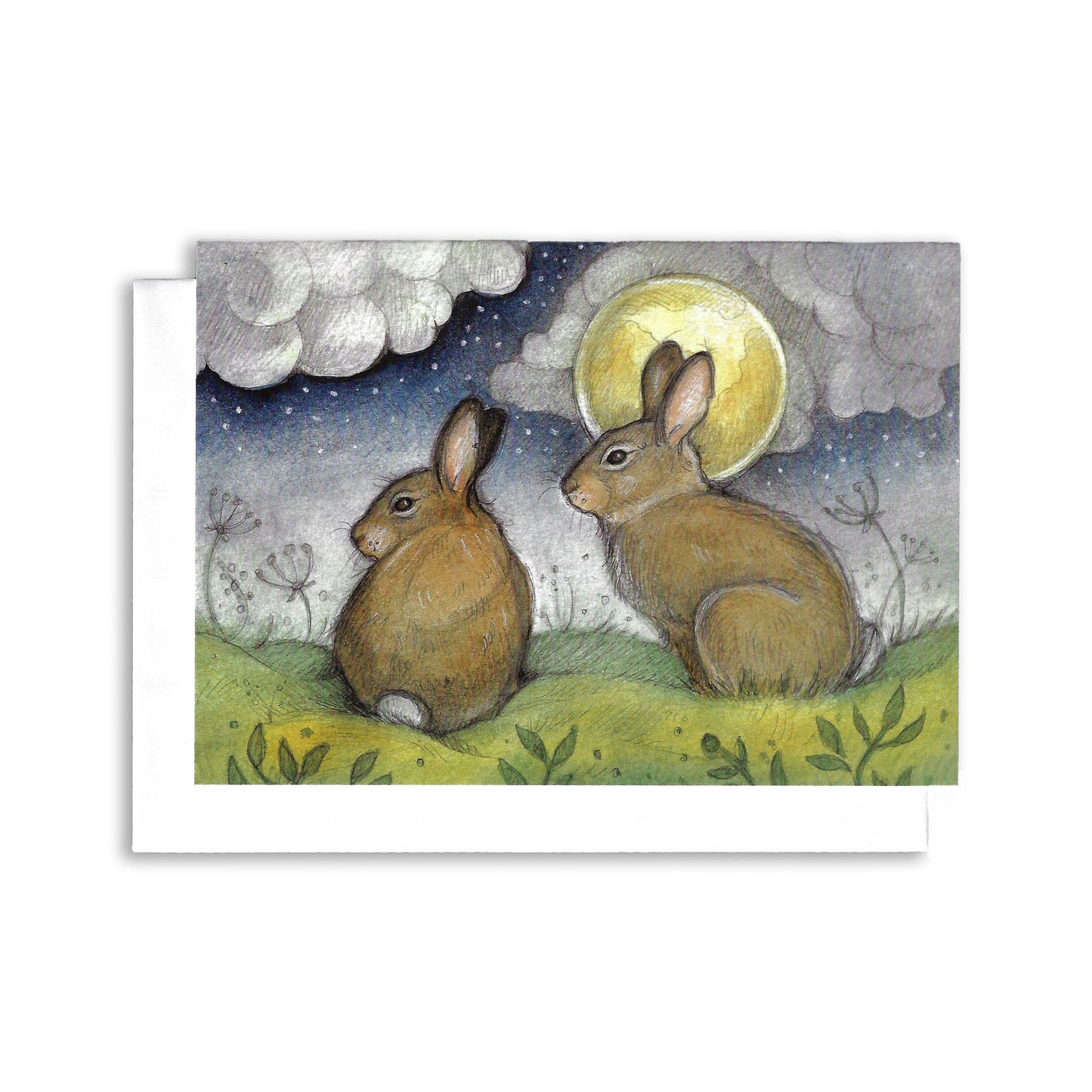 Quiet Night - Greeting Card