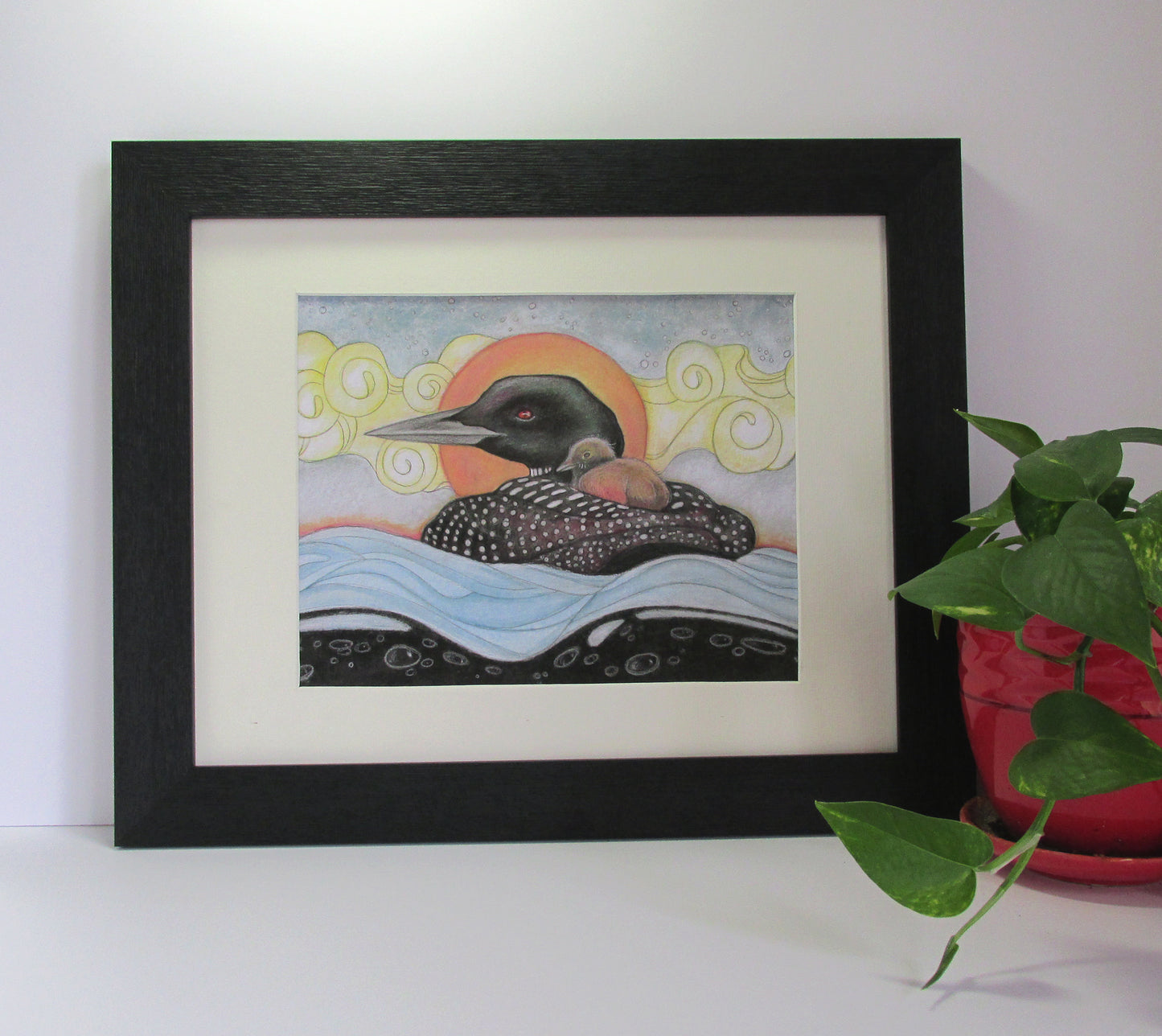 Morning Loon - Print