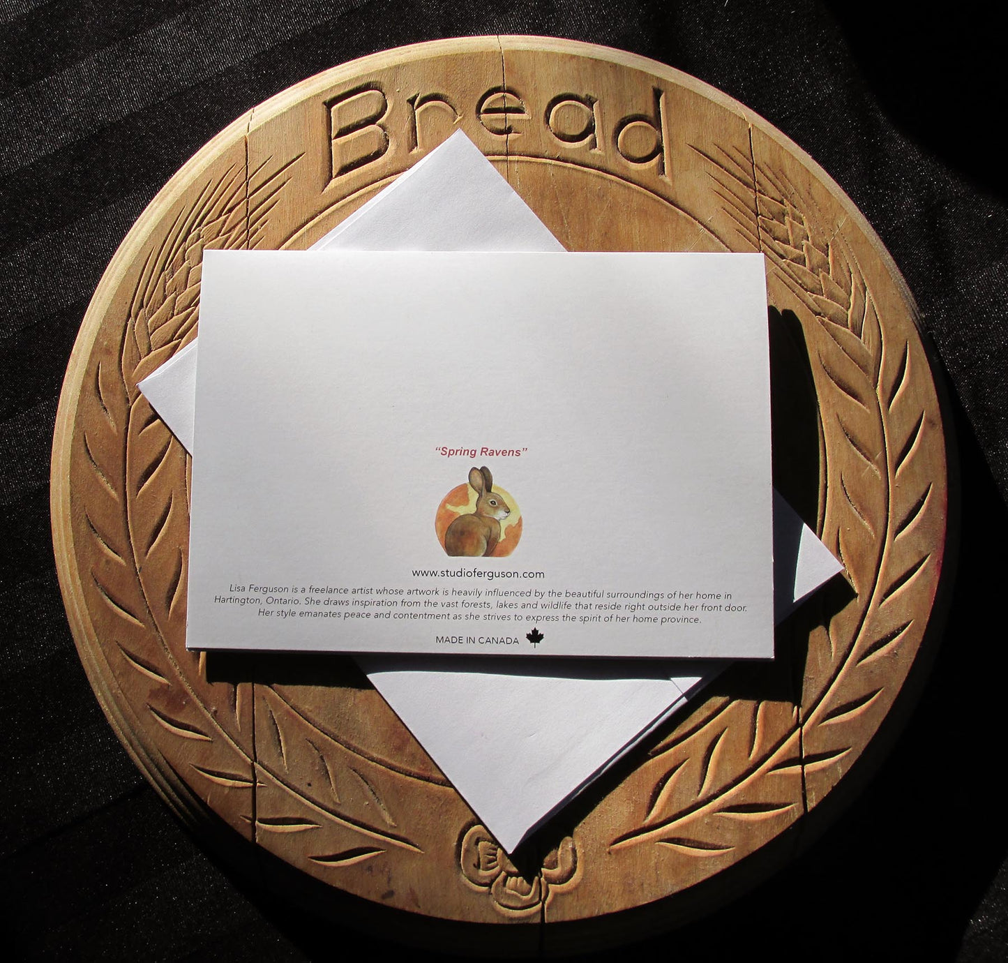 Spring Ravens-Greeting Cards