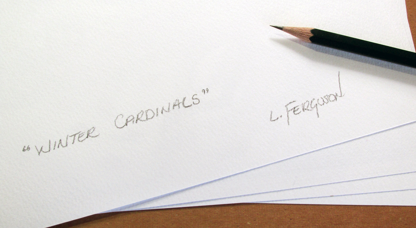 Winter Cardinals - Print