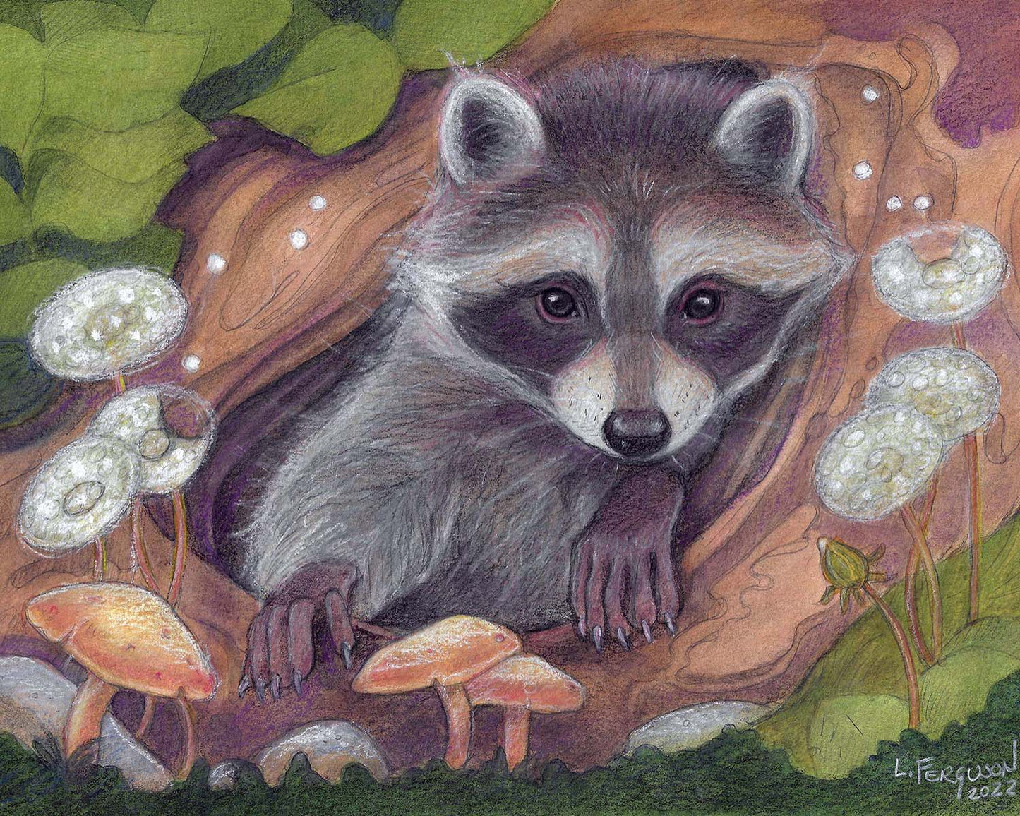 Woodland Home- Print