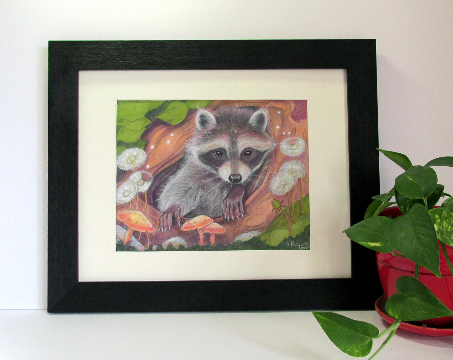 Woodland Home- Print