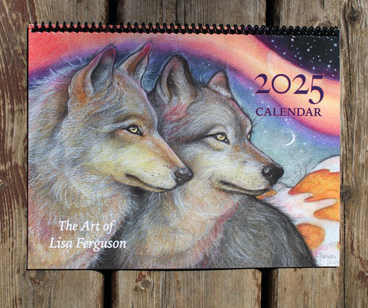 2025 Nature-Inspired Wall Calendar | Woodland Creatures | 8.5 x 11 Spiral-Bound | Made in Canada | Perfect Gift for Nature Lovers