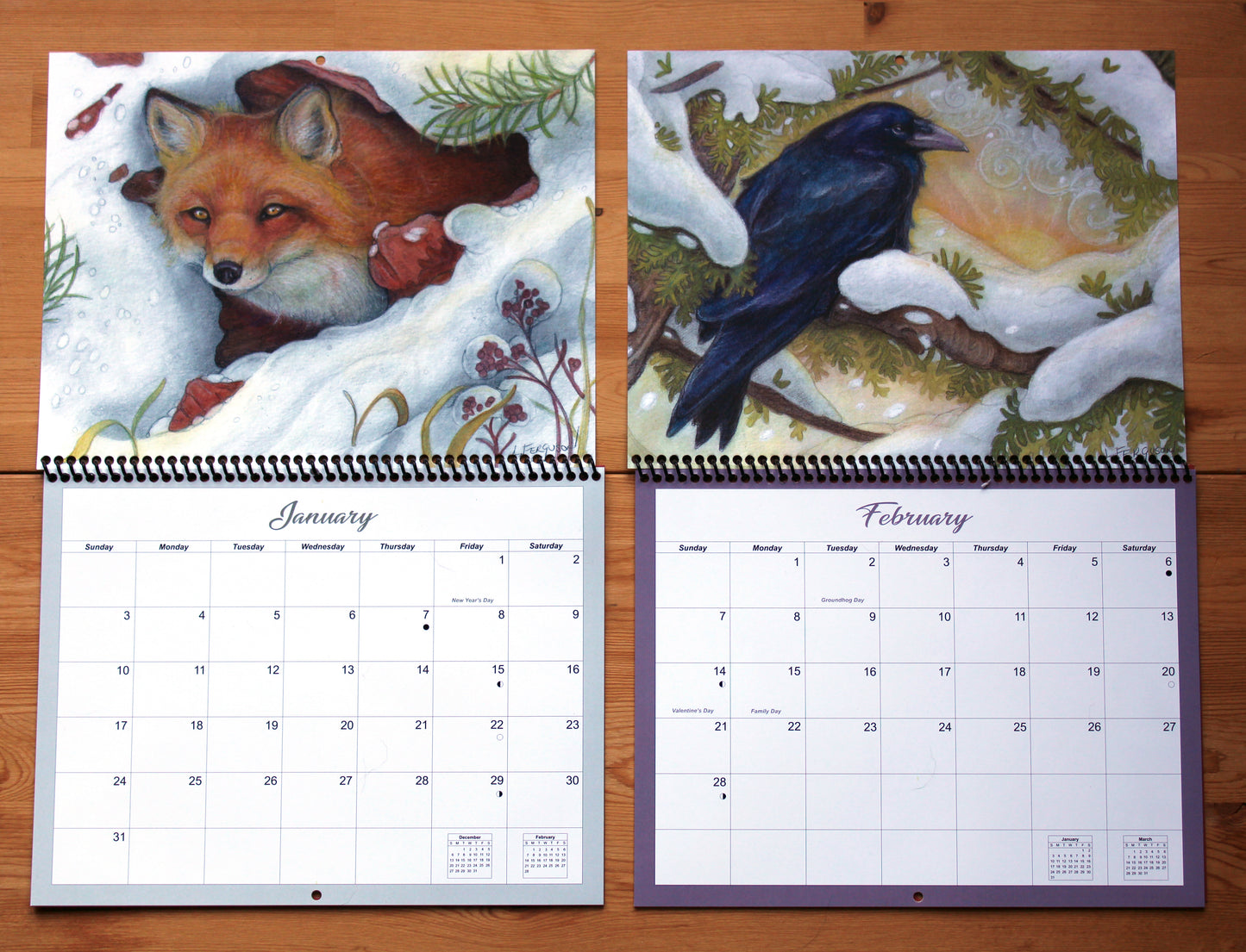2027 Wall Calendar — The Art of Lisa Ferguson