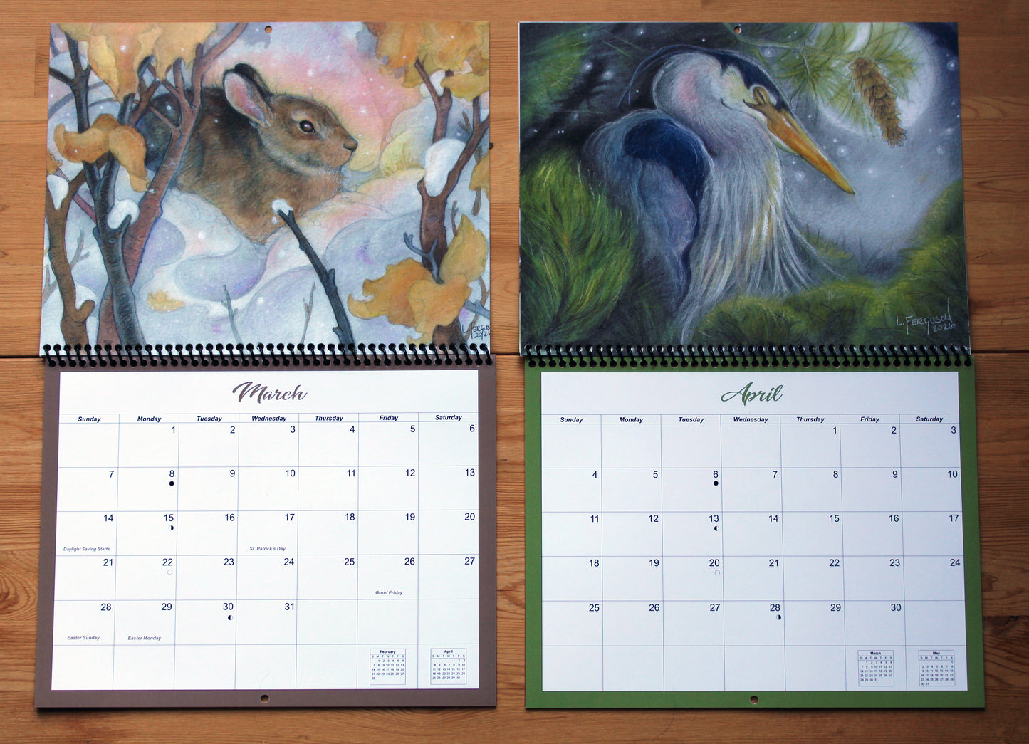 2027 Wall Calendar — The Art of Lisa Ferguson
