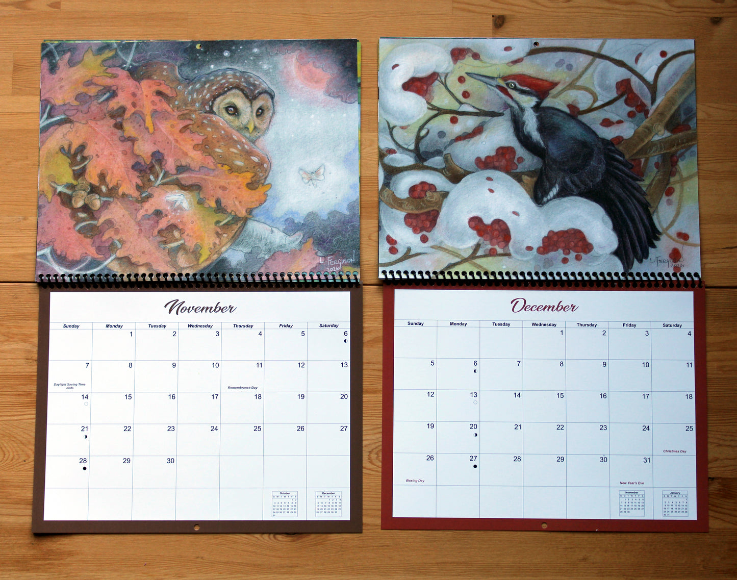 2027 Wall Calendar — The Art of Lisa Ferguson