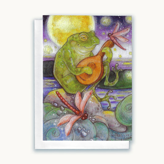 Dragonfly Ballad-Greeting Card