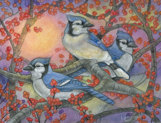 Sunshine and Berries- Print