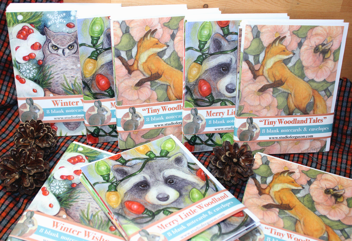 Merry Little Woodland- Notecard Bundle