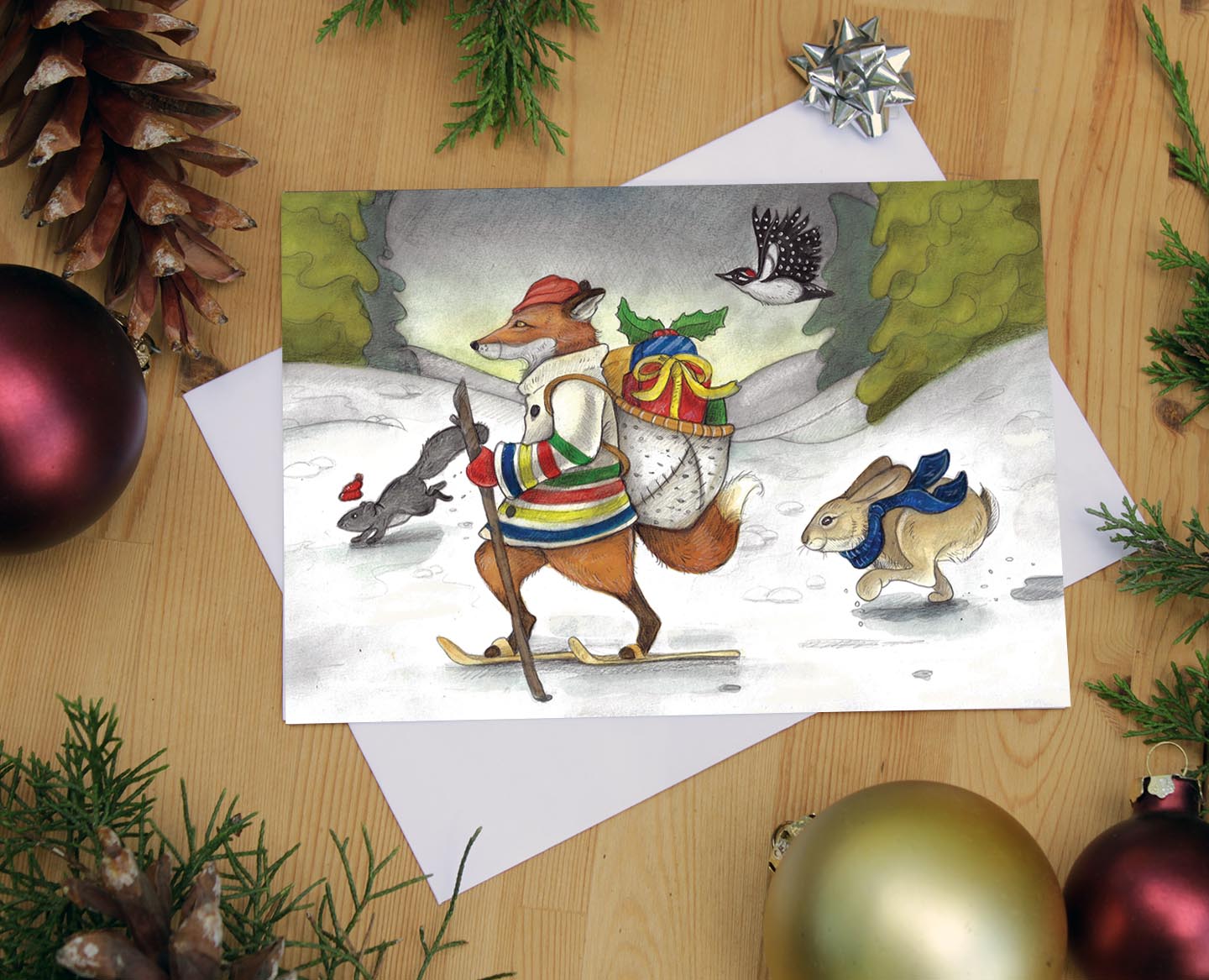 The Christmas Journey - Greeting Card