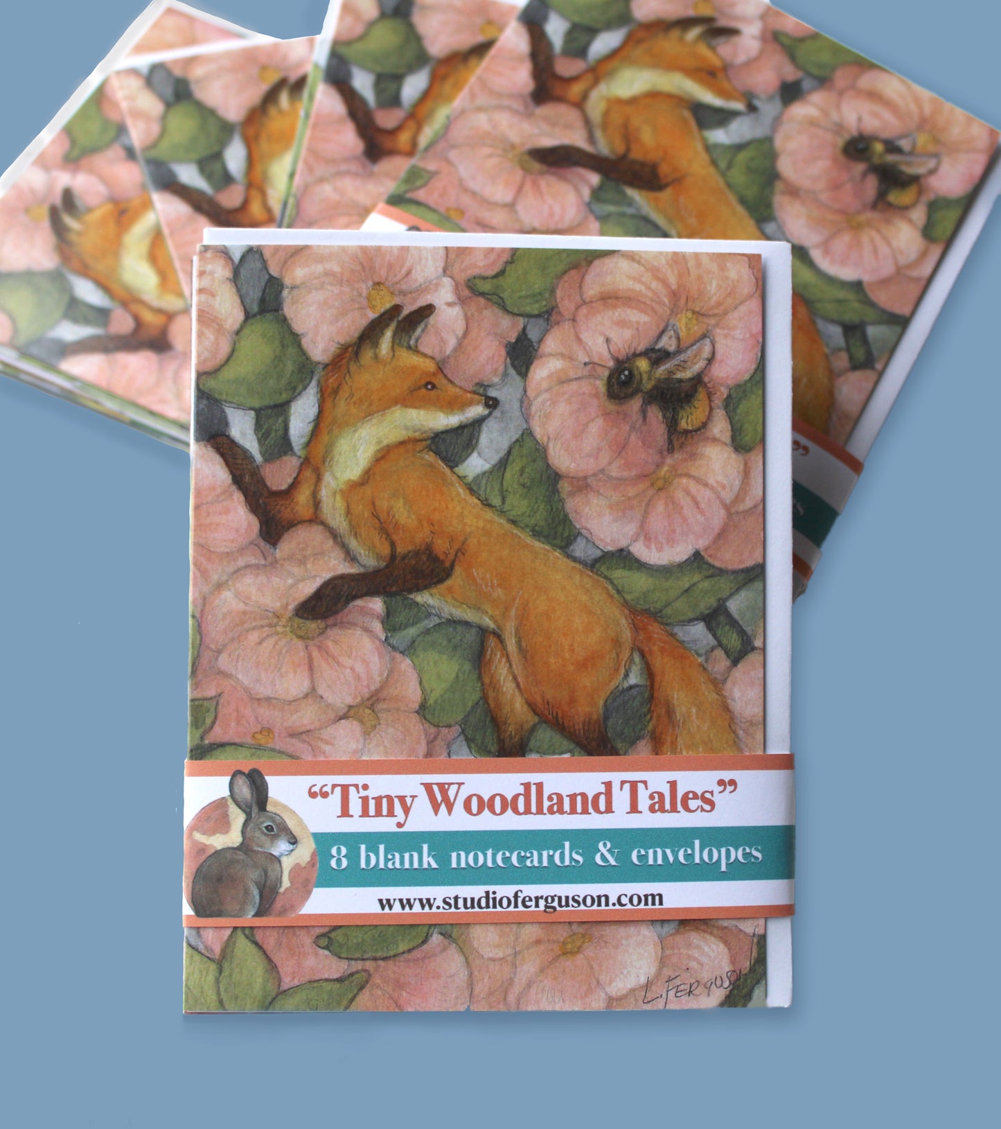 Tiny Woodland Tales Notecard Set - Set of 8