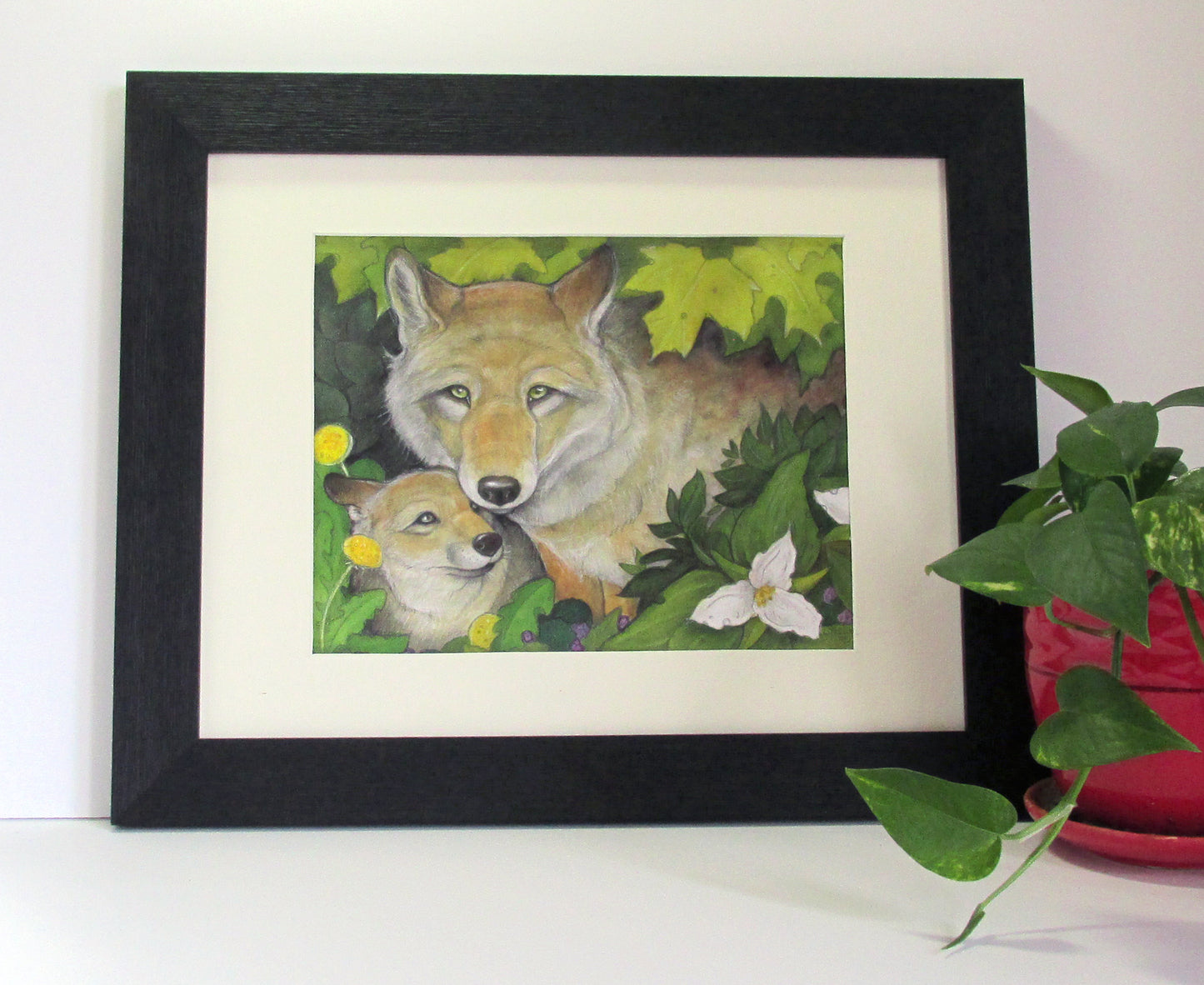 Algonquin Wolf Mother - Print