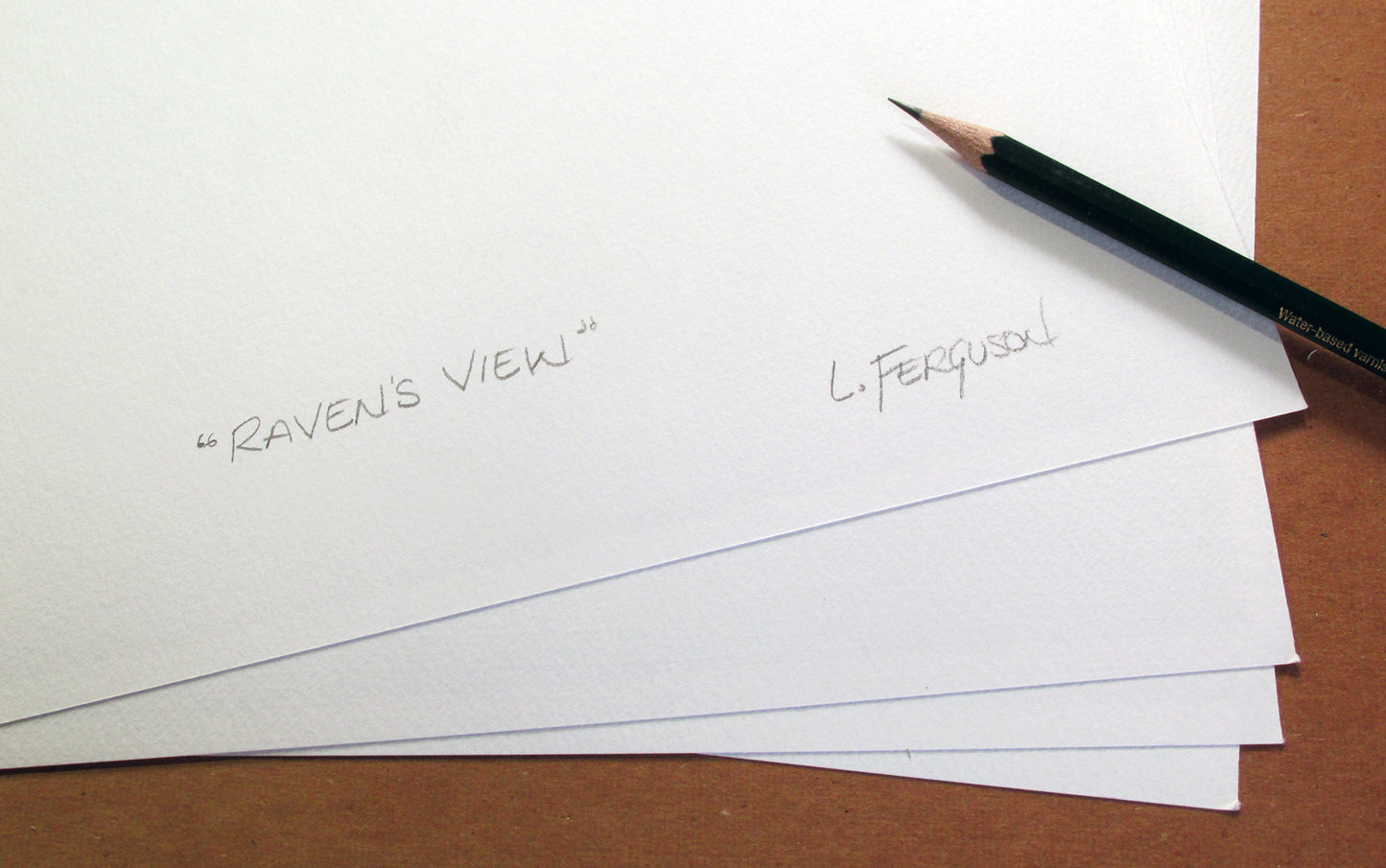 Raven's View- Print